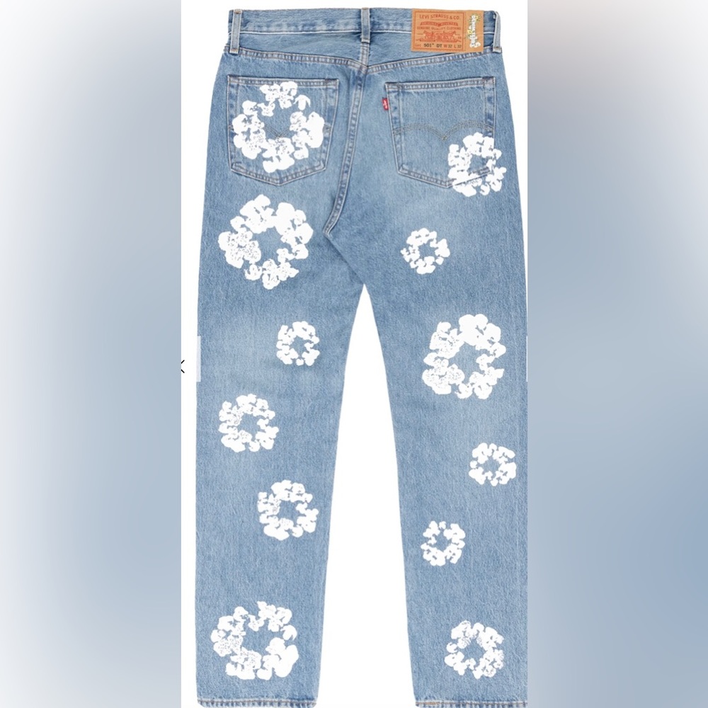 Denim tear x levi jeans